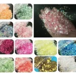 Glitter Para Resina Epoxica 12 Escamas Holográficas 3d Flake