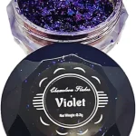 Pigmento Escamas Camaleon Violeta Resina Slime Uñas Vela