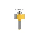 Fresa Madera T Toma 8mm X 32x16 - Imagen 2