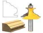 Fresa Madera Moldura Zócalo Base Pedestal Vástago  1/2