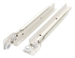 Corredera Riel Blanco 30 Cm, Sbp, Self-closing, 1par