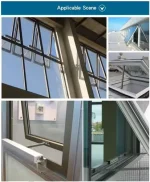 Abridor Ventana Cadena Eléctrico Control Remoto 40 Cm - Imagen 6