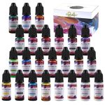 Pigmento Para Resina Uv Traslucido Epóxica 24 Colores