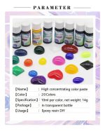 Colorante Para Vela Y Jabón Pigmento 20 Colores Solido Brill - Imagen 3