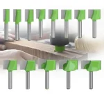 Fresa Madera Rectificadora Vástago  1/4  X Set 13 Pcs. - Imagen 2