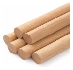 Madera De Balsa 600mm X 10mm De Diámetro 10un - Imagen 6