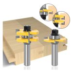 Fresa Madera Ensamble O Machimbra Do Bástago 1/2mm
