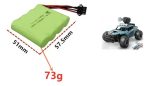 7.4v 1000mah 14500 Batería Para Rc Hobby De36w 1:1 - Imagen 2