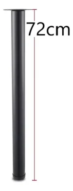 Patas Mueble Mesa Escritorio 1un 72cm Negra.. - Imagen 2