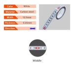 Cinta Métrica Adhesiva Metálica Izq Cero Der Largo 4 Mt - Imagen 2