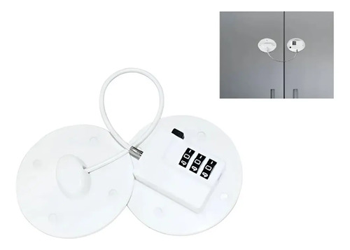D_893243-MLC100247183183_122025-O.jpg Candado Refrigerador Con Clave Para Seguridad De Los Niños - Imagen 1