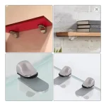 Soporte Repisa Vidrio De 3 A 20mm Cromado Brillan 2 Unidades - Imagen 10