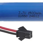 Batería Rc Hobby Litio De 3,7 V 18650 Con Enchufe De Sm-2p