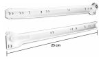 Corredera Riel Blanco 25 Cm, Sbp, Self-closing, 1par - Imagen 2