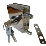 Cerradura Puerta Vidrio De 8 A 12mm Vidrio A Muro O Piso