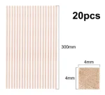 Madera De Balsa 300 X 4 X 4mm 20un - Imagen 2