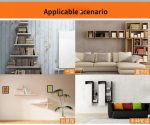 Soporte Oculto Repisa Flotante 7cm 20 Piezas Acero Galb - Imagen 4