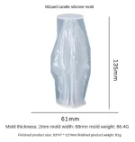 Molde Silicona Velas Y Jabón Mago - Imagen 3