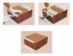 Corredera Riel Blanco 55 Cm, Sbp, Self-closing, 10 Pares - Imagen 4