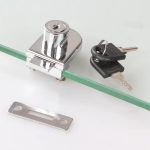 Cerradura Puerta Vidrio Mueble De 3 A 8mm Vidrio A Mueble Rd - Imagen 2