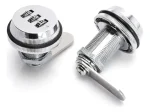 Cerradura Mueble Lockers Casilleros C/clave Envejecido 12mm - Imagen 2