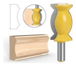 Fresa Madera Moldura Zócalo Marcos Vástago  1/2  X 57.2mm