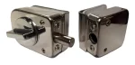 Cerradura Puerta Vidrio De 8 A 12mm Pestillo Vidrio A Vidrio