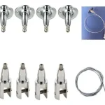 Kit Anclaje Para Soporte Letrero Colgante