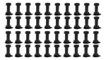 Pata Regulable Mueble Cocina 40 Pcs De 10-12cm Para Zócalo