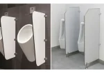 Soporte Para Puerta Vidrio Baño Shower Urinario 2u - Imagen 5
