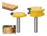 Fresa Madera Tinajas Grados Bástago 8mm Alta Duresa
