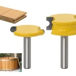 Fresa Madera Tinajas Grados Bástago 8mm Alta Duresa