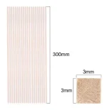 Madera De Balsa 300 X 3 X 3mm 20un - Imagen 2