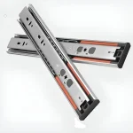 Corredera Telescoplica 35cm Push Open Y Cierre Suave 1par