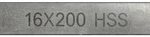 Acero Para Torno Hss Duresa Hrc 66 69 Med. 16*16*200mm Largo