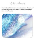 12 Lentejuelas Glitter Purpurina Decoración Uñas Ojos Cuerpo - Imagen 4