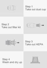 Xiaomi Vacuum Cleaer Mini Repuesto Filro 2un H11 - Imagen 4