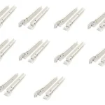 Corredera Riel Blanco 35 Cm, Sbp, Self-closing, 10 Pares