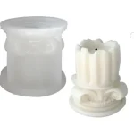 Molde Silicona Velas Y Jabón Columna Romana Modelo F