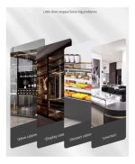 Cerradura Puerta Vidrio Mueble Doble De 3 A 8mm Con Clave - Imagen 5