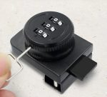 Cerradura Puerta Vidrio Mueble Simple De 3 A 8mm Con Clave