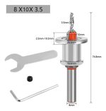 Broca Avellanado Con Tope Y Regulador Altura Brc 3.5mm 10ave - Imagen 2