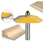 Fresa Madera Moldura Zócalo Marcos Vástago  1/2  Plana