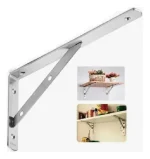 Soporte Escuadra Repisa Colgador 24.5cm 1 Unidad Acero Inox