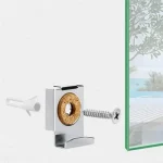 Clips Espejo Muro Soporte Colgador Con Resorte 4un - Imagen 5