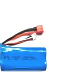 Batería 18650 Rc Hobby - Conector T - 7,4v 3000mah, 2s