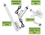 Actuador Lineal Dc 12v Extensión 50cm, Elevador Elé - Imagen 2