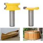 Fresa Madera Tinajas Grados Vástago 1/2 Alta Duresa