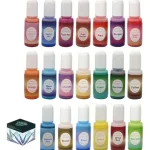 Pigmento Perla Para Maquillaje, Uñas, Labial Etc. 20pc Perla