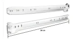 Corredera Riel Blanco 30 Cm, Sbp, Self-closing, 1par - Imagen 2